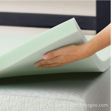 1.5" Green Tea Memory Foam Topper Twin XL
